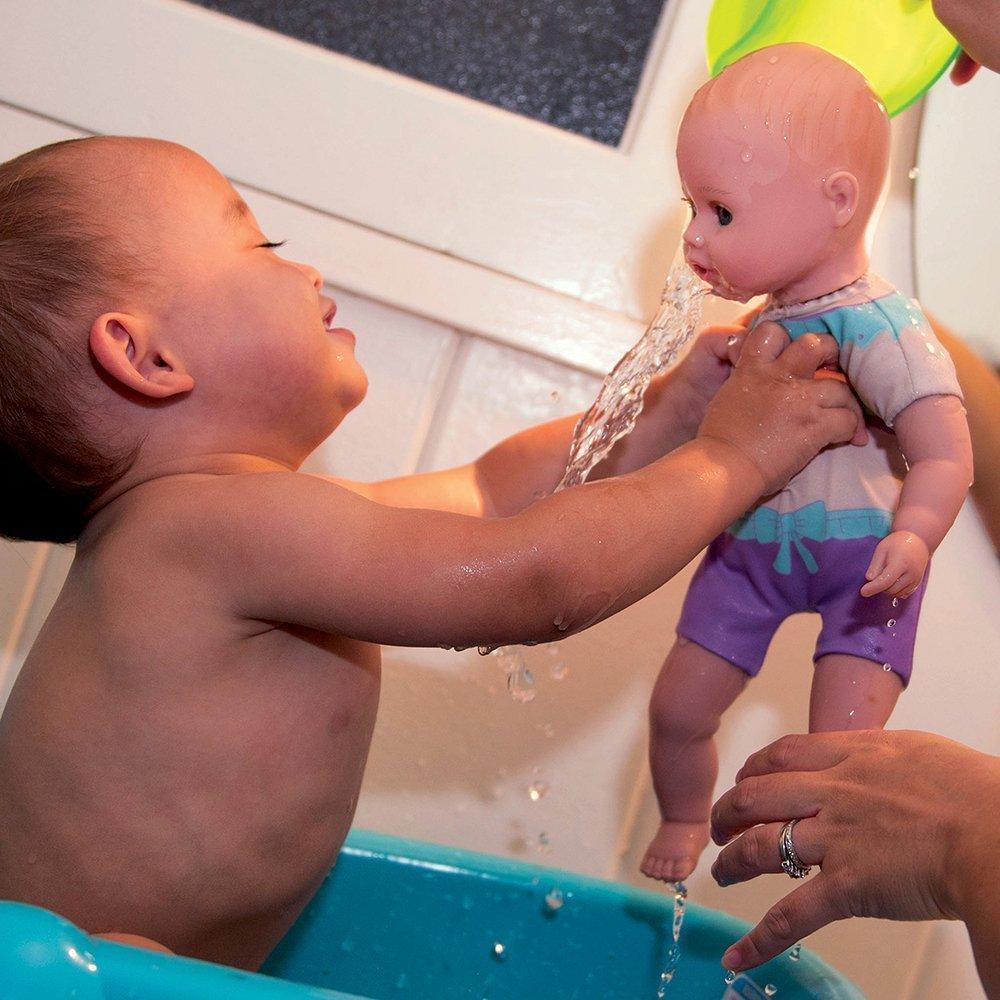 Adora Bathtime Baby Doll Boy, 13" Baby Frog, Washable Toys for Ages 1+