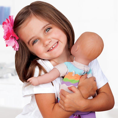 Adora Bathtime Baby Doll Boy, 13" Baby Frog, Washable Toys for Ages 1+