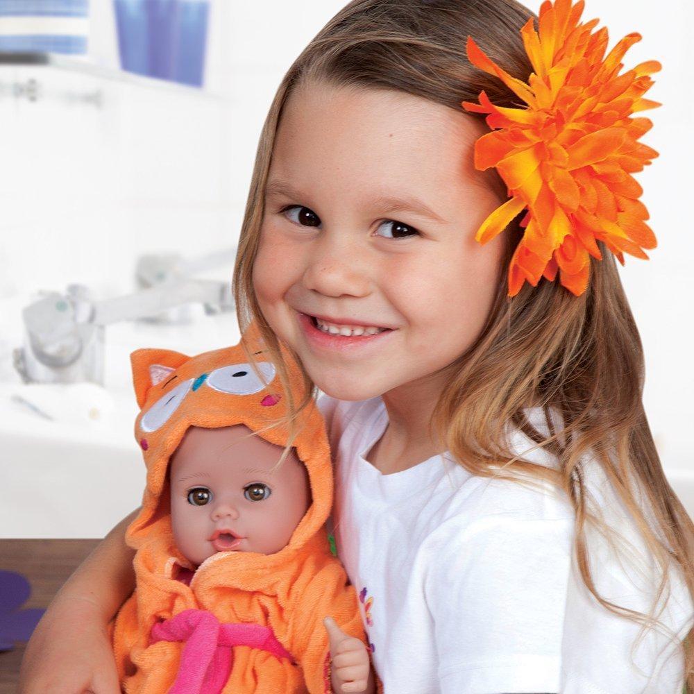 Adora Bathtime Baby Doll Girl, 13" Baby Owl, Washable Toys for Ages 1+