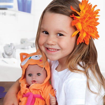 Adora Bathtime Baby Doll Girl, 13" Baby Owl, Washable Toys for Ages 1+