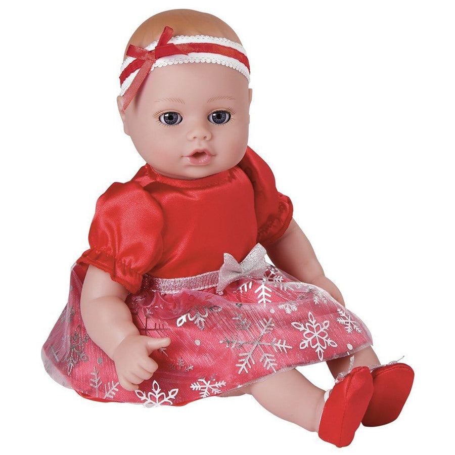 Adora Playtime Baby Doll for Toddlers, 13" Playtime Baby Snowflake, Ages 1+