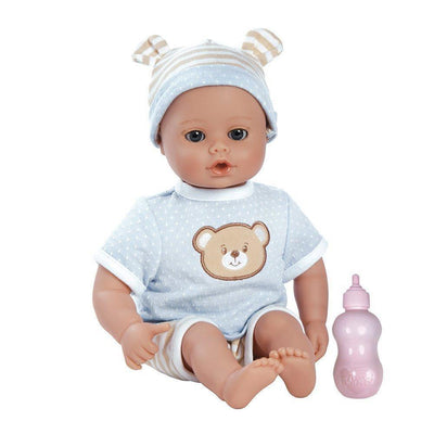 Adora Playtime Baby Doll, 13" Washable Soft Baby Doll Bery Blue, Ages 1+
