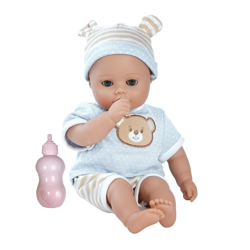 Adora Playtime Baby Doll, 13" Washable Soft Baby Doll Bery Blue, Ages 1+
