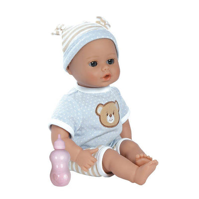 Adora Playtime Baby Doll, 13" Washable Soft Baby Doll Bery Blue, Ages 1+