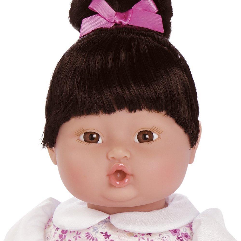 Adora Playtime Baby Doll, 13" Asian Vinyl Baby Doll Floral Romper, Ages 1+