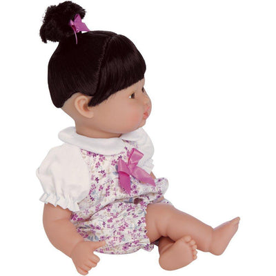 Adora Playtime Baby Doll, 13" Asian Vinyl Baby Doll Floral Romper, Ages 1+
