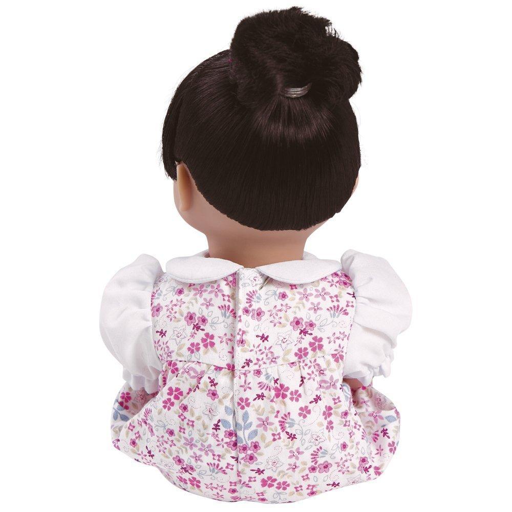 Adora Playtime Baby Doll, 13" Asian Vinyl Baby Doll Floral Romper, Ages 1+