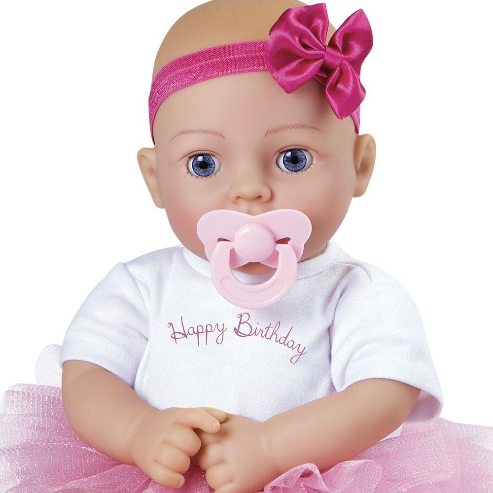 Adora 16" Vinyl Girl Baby Doll - Birthday Baby Gift Set, Adorable Play Set for Ages 3+