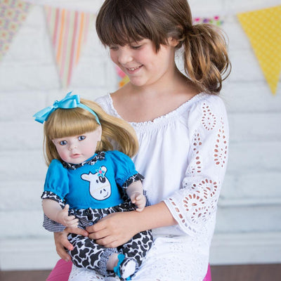 Adora Realistic Toddler Baby Dolls for Kids, 20 inch E.I.E.I.O