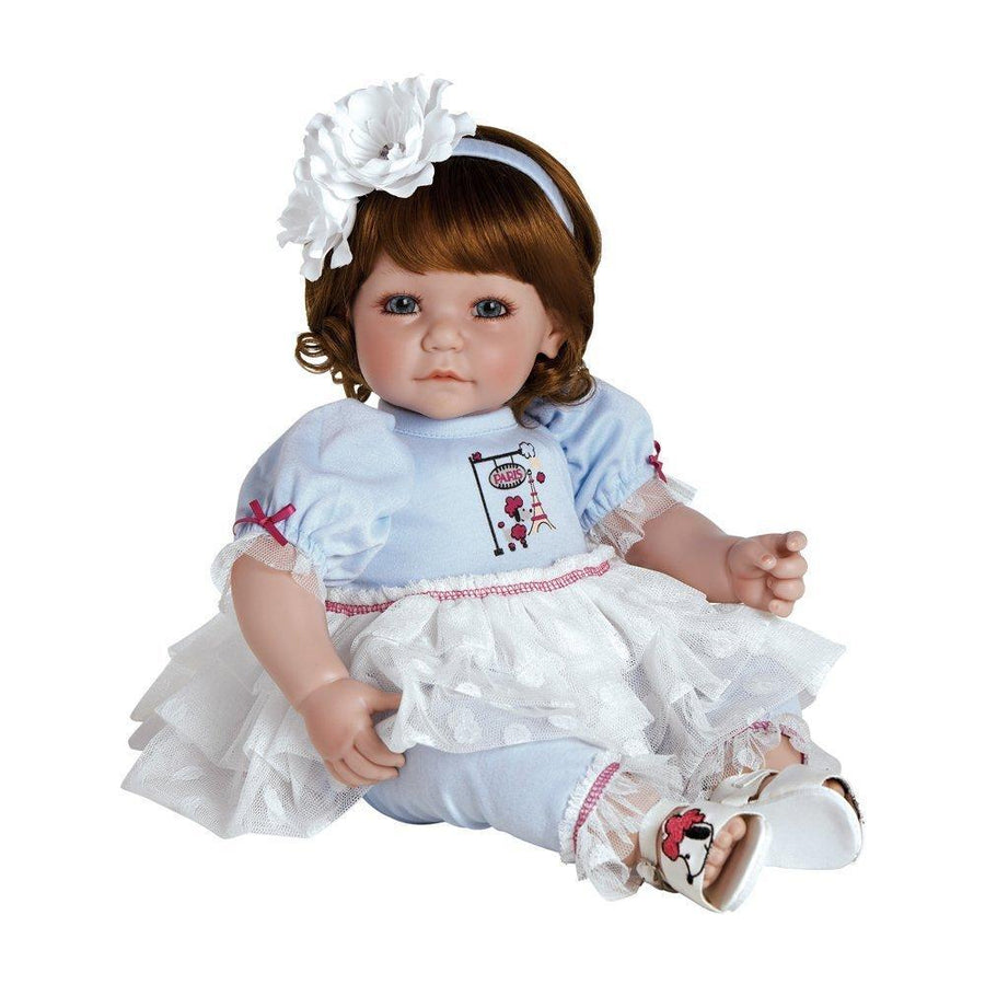 Adora ToddlerTime Baby Doll, 20 inch Baby for Kids Paris Poodle