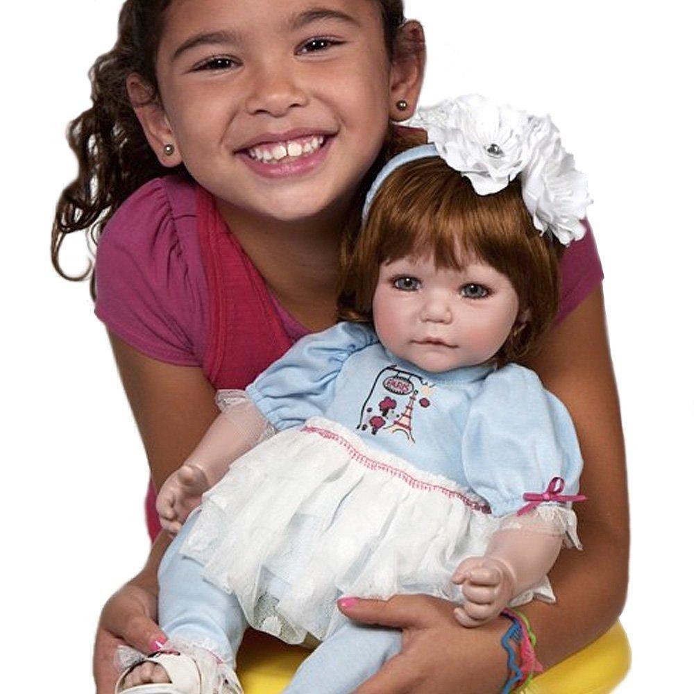 Adora ToddlerTime Baby Doll, 20 inch Baby for Kids Paris Poodle