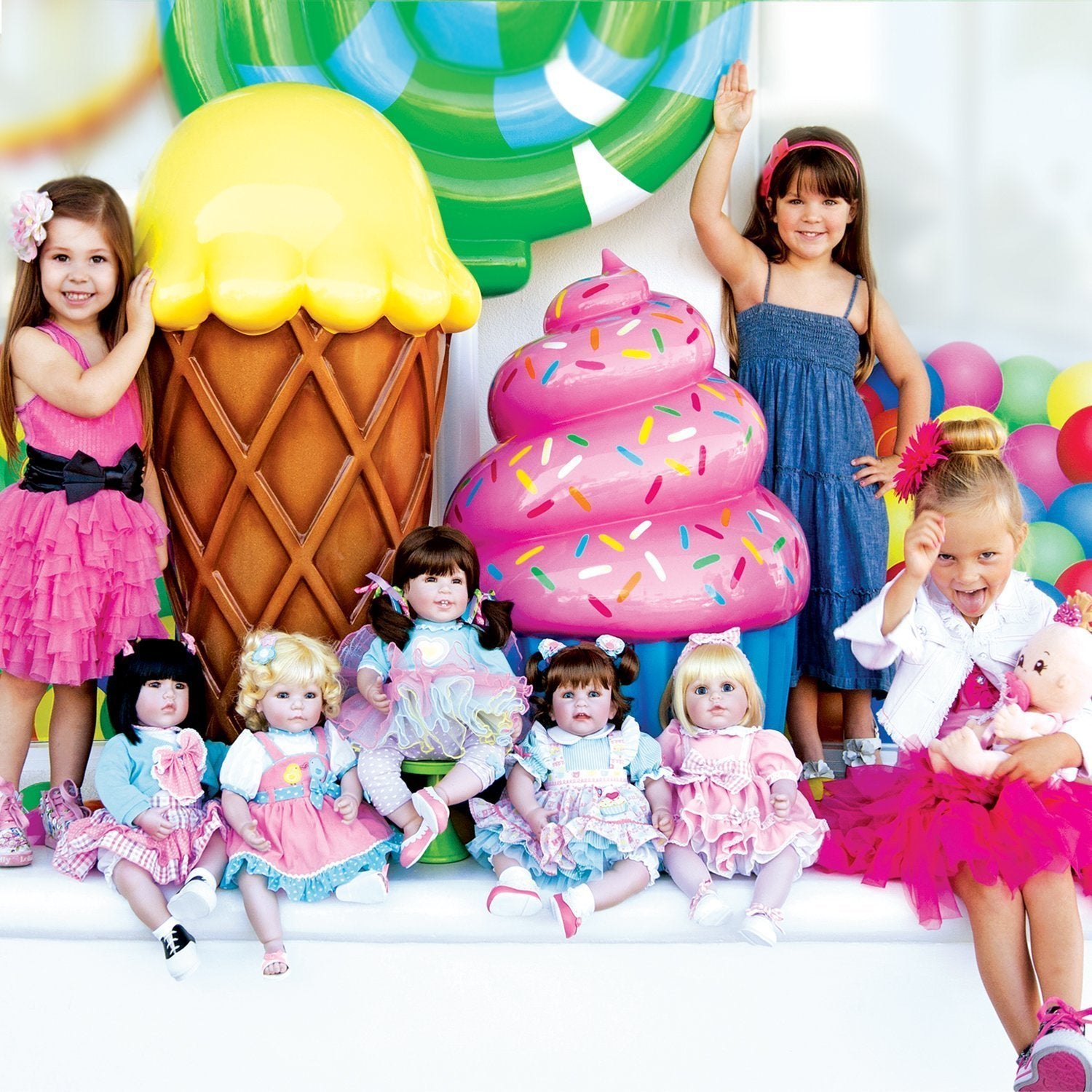 Adora ToddlerTime Baby Doll, 20 inch Baby for Kids Sugar Rush