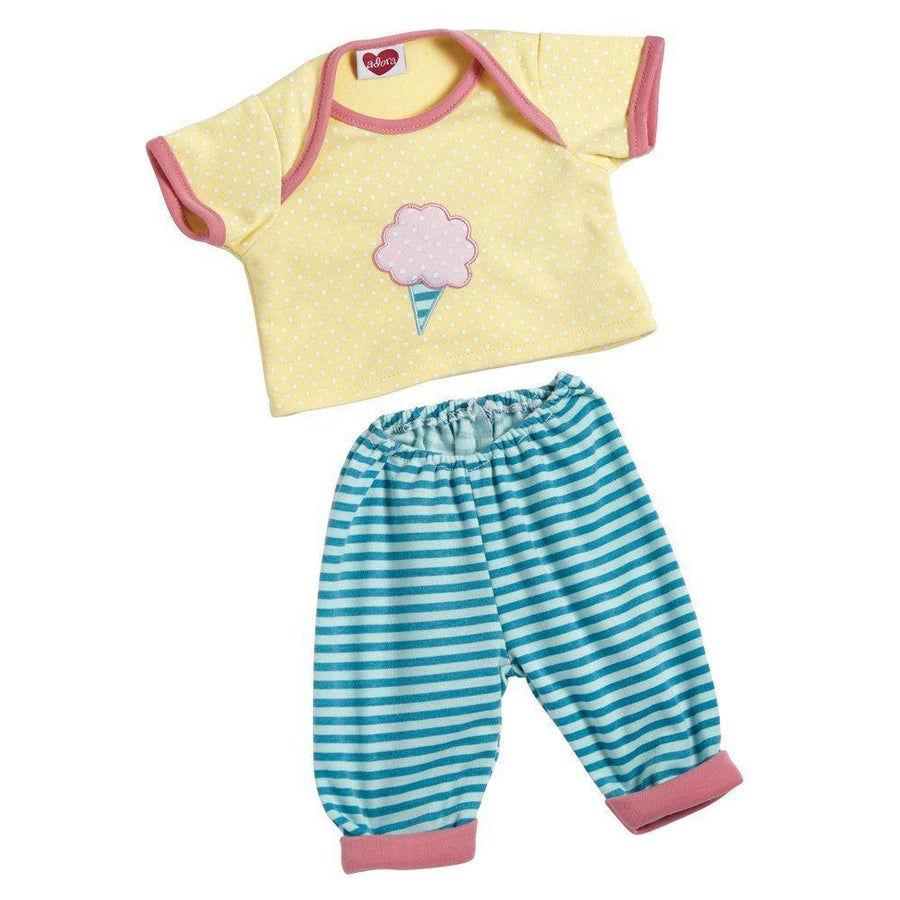 Adora Baby Doll Outfits for 16" Baby Dolls - Cotton Candy Ensemble