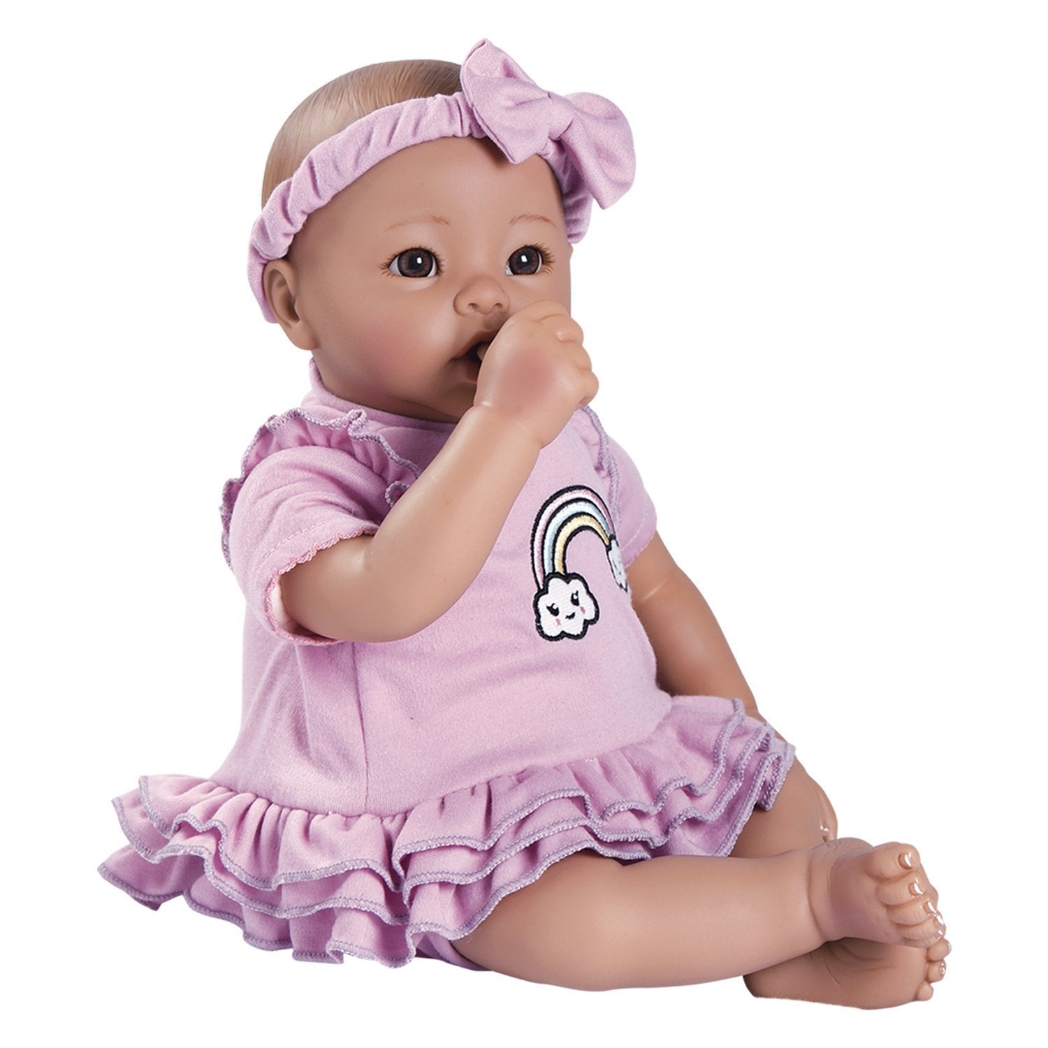 Adora BabyTime Doll, Realistic & Lifelike 16" Baby Doll Lavender