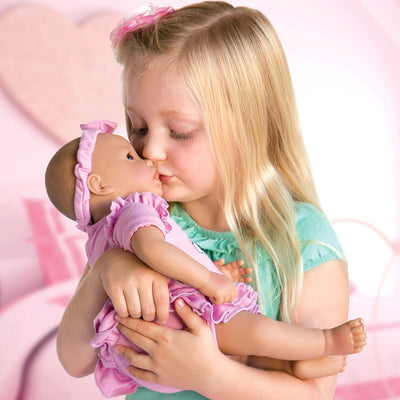 Adora BabyTime Doll, Realistic & Lifelike 16" Baby Doll Lavender