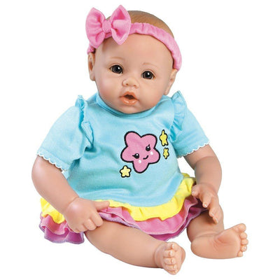 Adora BabyTime Doll, Realistic & Lifelike 16" Baby Doll Rainbow