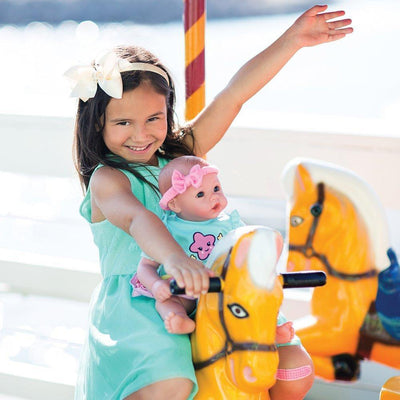 Adora BabyTime Doll, Realistic & Lifelike 16" Baby Doll Rainbow