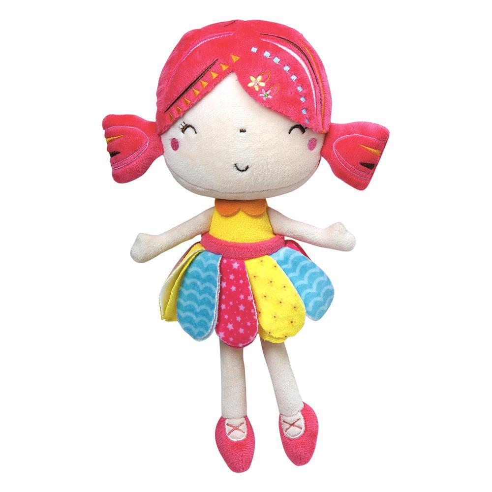 Adora 11.5” Petite Rag Doll, Ultra-Soft Microfiber Plush Doll, Softies Blossom