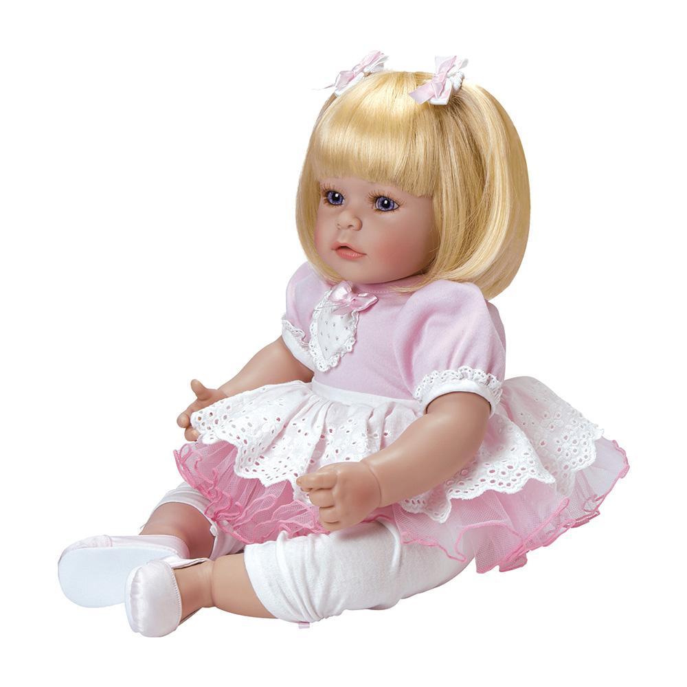 Adora Realistic Toddler Baby Dolls for Kids, 20 inch Hearts Aflutter