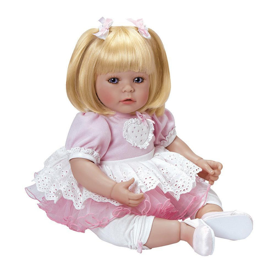 Adora Realistic Toddler Baby Dolls for Kids, 20 inch Hearts Aflutter