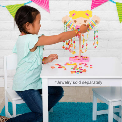 Crafty Girl Wooden Jewelry Kit with Stand