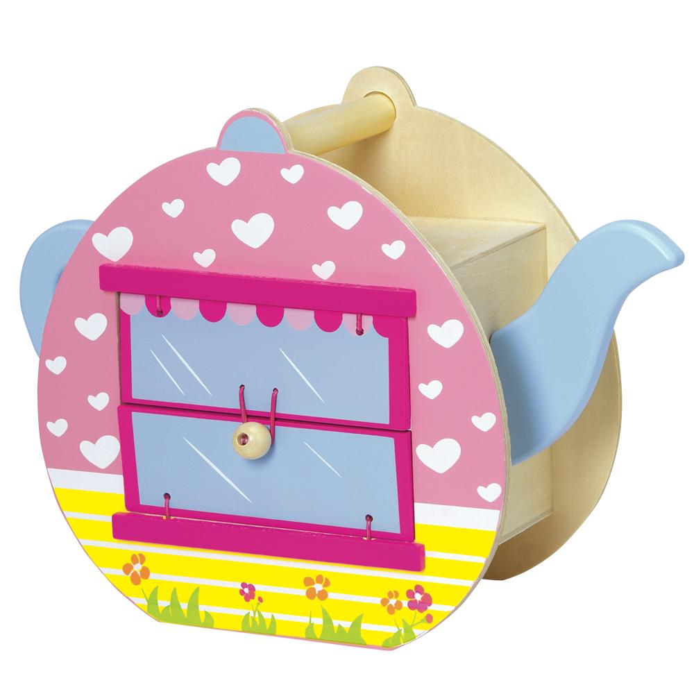Teapot Café Wooden Play Set
