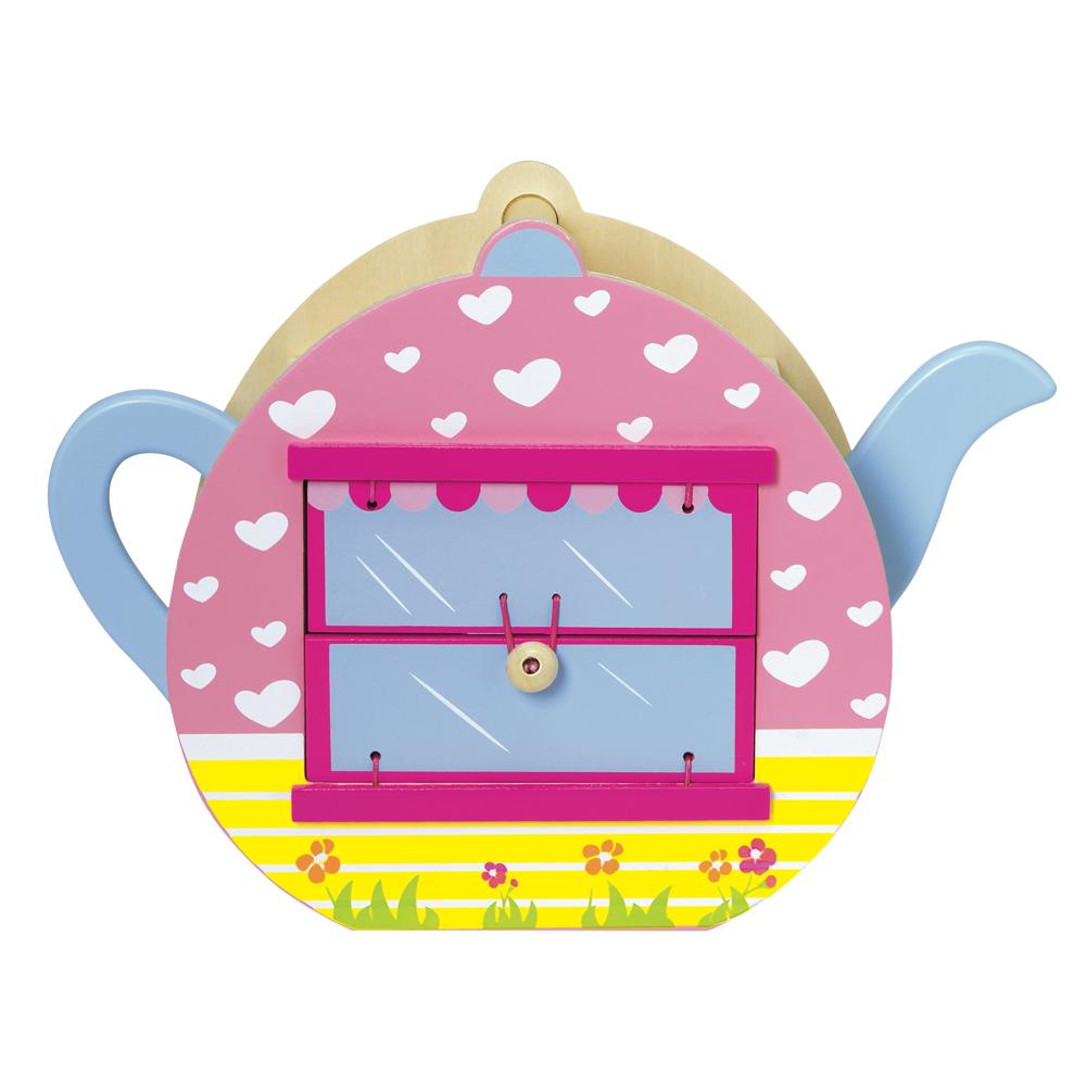 Teapot Café Wooden Play Set