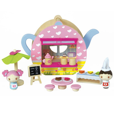 Teapot Café Wooden Play Set