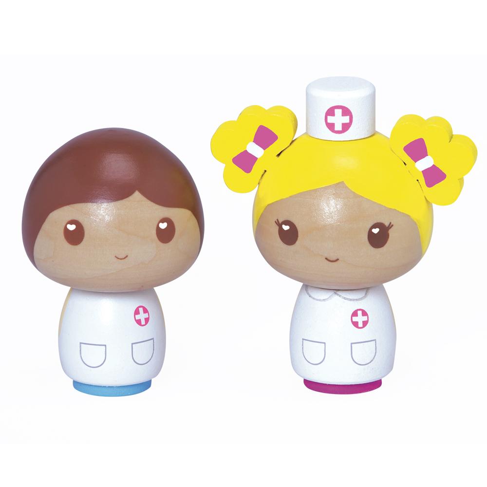 Owie Hospital Wooden Play Set