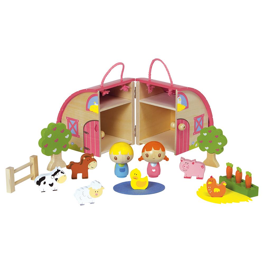 Sunrise Farm Wooden Play Set