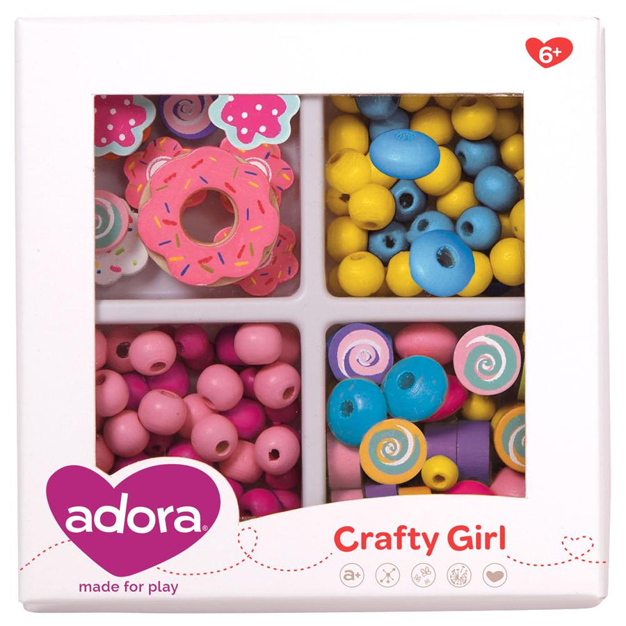 Crafty Girl "Sweet Desserts" Wooden Jewelry Kit