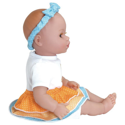 Adora 13" Washable Soft Baby Doll for Toddlers - Playtime Baby Frilly Fox, Ages 1+