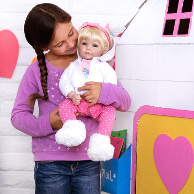 Adora 20 inch Lifelike Toddler Baby Doll for Kids - Rainbow Unicorn