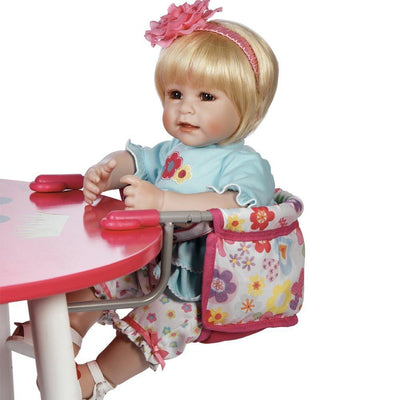 Adora Baby Doll Accessories Portable Table Feeding Seat, fits 15-16" dolls