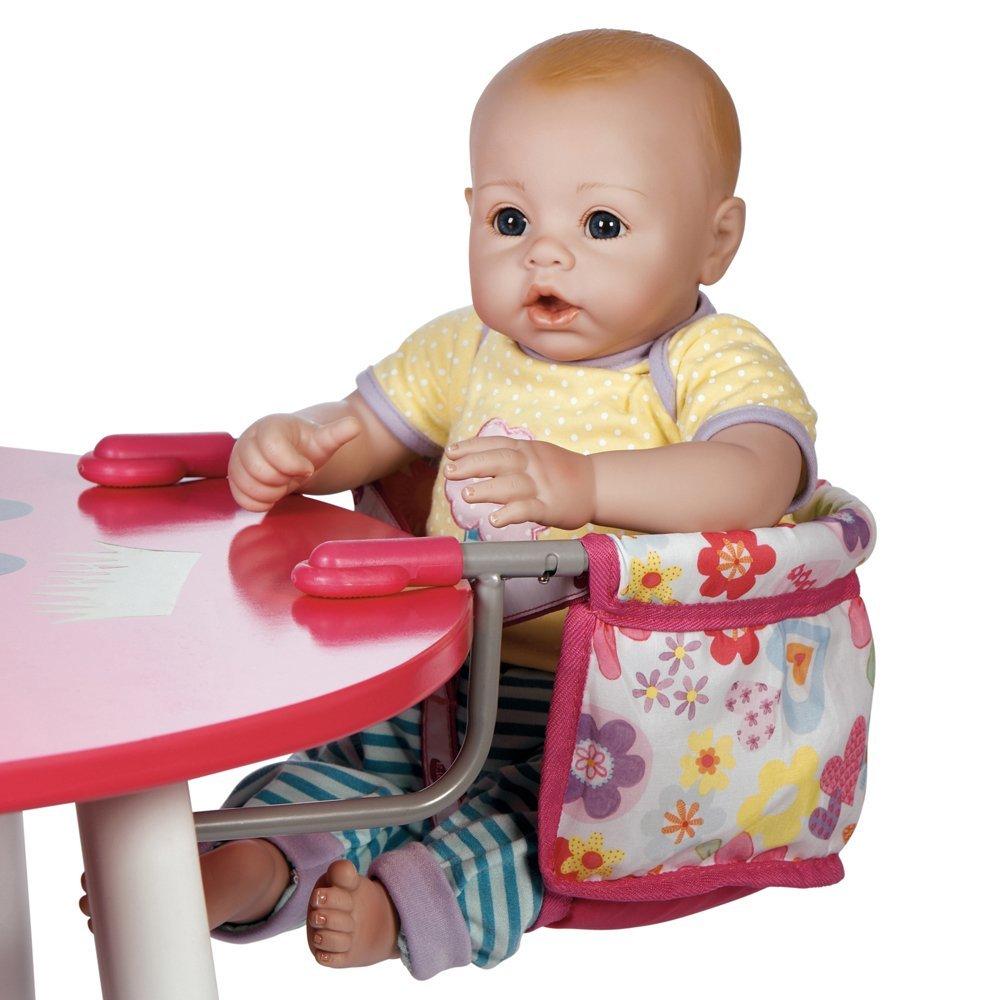 Adora Baby Doll Accessories Portable Table Feeding Seat, fits 15-16" dolls