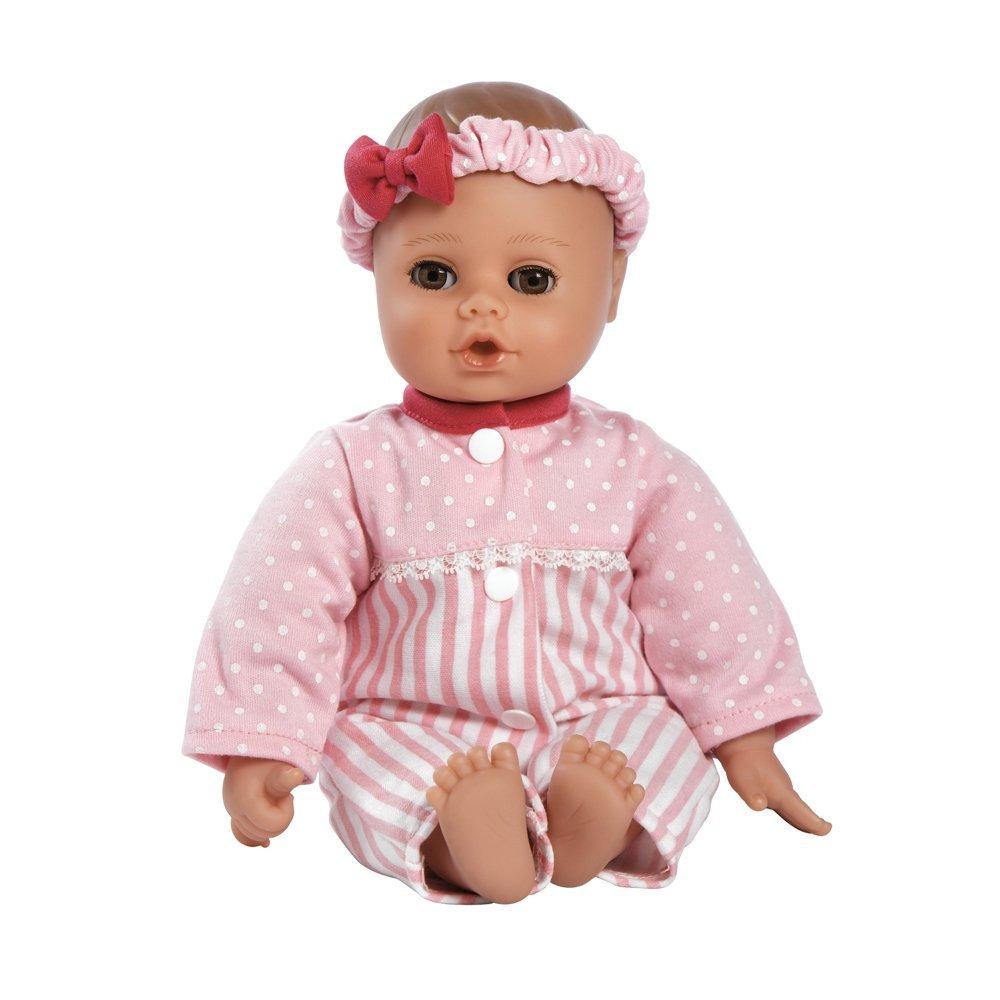 Adora Baby Doll Clothes, Baby Doll Dresses - Pink Stripe Sleeper
