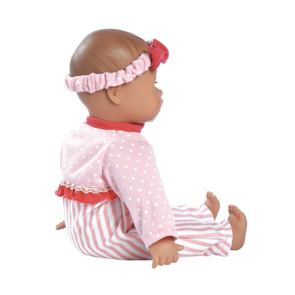 Adora Baby Doll Clothes, Baby Doll Dresses - Pink Stripe Sleeper