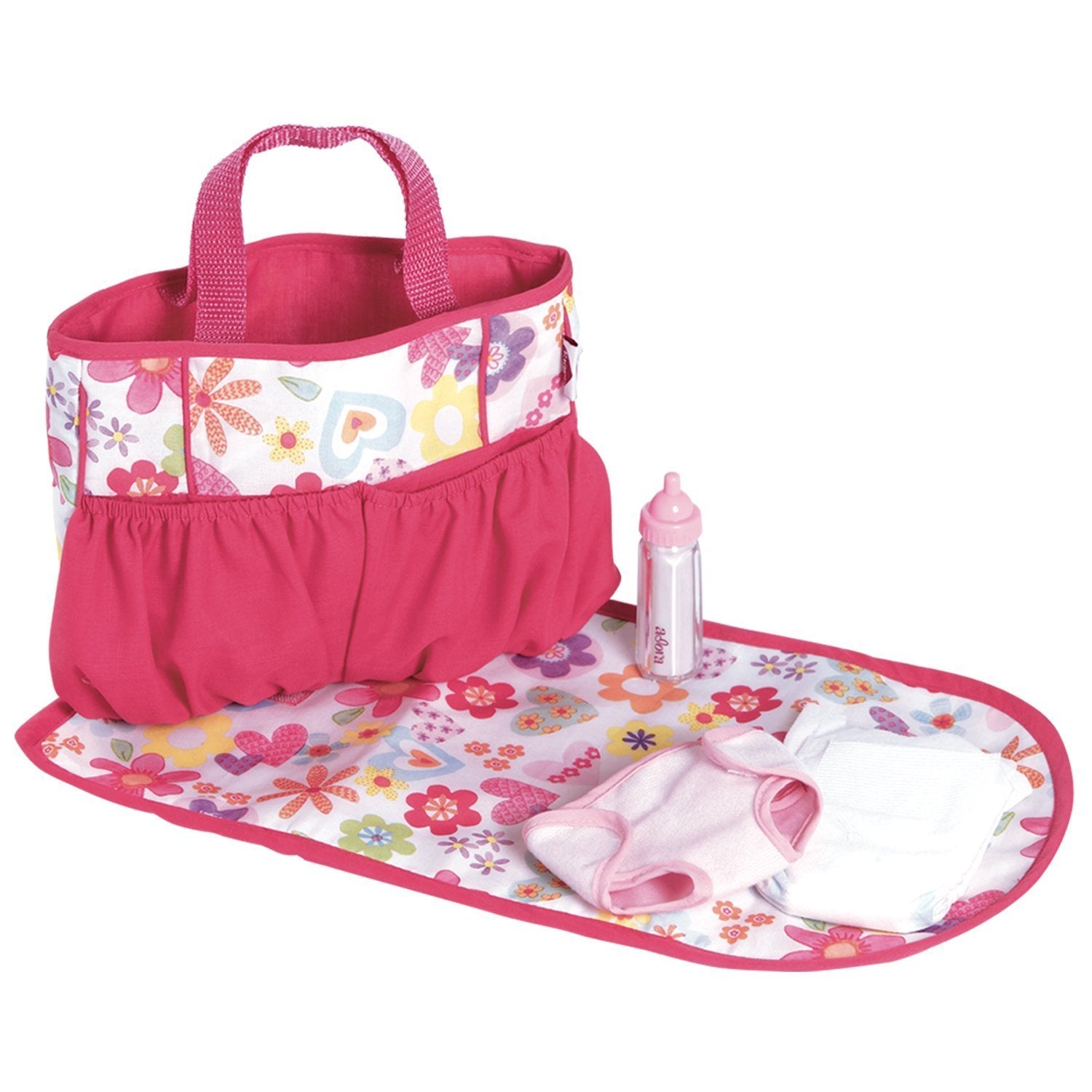 Adora Baby Doll Accessories Diaper Bag With Baby Doll Accessories