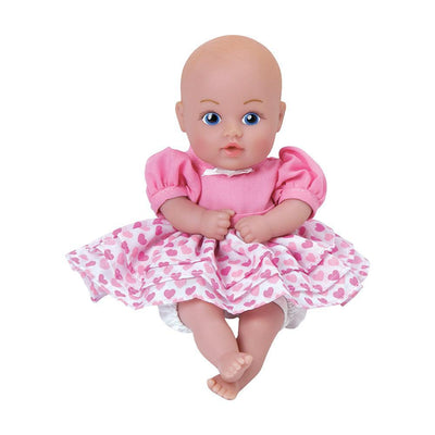 Adora Toys Baby Dolls, Washable Soft Baby Tots Pink Heart Dress, Ages 1+