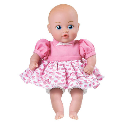 Adora Toys Baby Dolls, Washable Soft Baby Tots Pink Heart Dress, Ages 1+