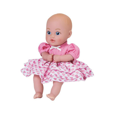 Adora Toys Baby Dolls, Washable Soft Baby Tots Pink Heart Dress, Ages 1+